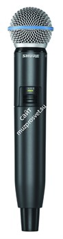 SHURE GLXD2/B58 Z2 2.4 GHz ручной передатчик для цифровых радиосистем с капсюлем динамического микрофона BETA 58 - фото 83417
