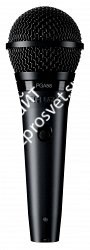 SHURE PGA58BTS кардиоидный вокальный микрофон c выключателем, с кабелем XLR -XLR и микрофонной стойкой - фото 84631