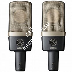 AKG C314 MATCHED PAIR подобранная пара микрофонов C314, 20-20000Гц, 20мВ/Па - фото 84794