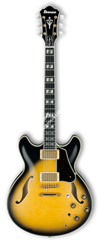 IBANEZ AS200-VYS, полуакустическая гитара с кейсом - фото 85566
