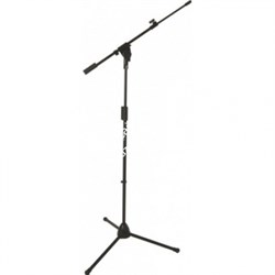 QUIK LOK A514 BK EU телескопическая микрофонная стойка типа журавль на треноге, высота 100-176 см, длина журавля 53-91 см, чёрн - фото 85601