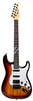 ROCKDALE DS-ST112-SB электрогитара, форма стратокастер, цвет санбёрст - фото 85888