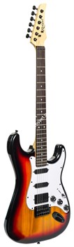 ROCKDALE DS-ST112-SB электрогитара, форма стратокастер, цвет санбёрст - фото 85889