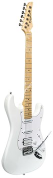 ROCKDALE DS-ST112-WH электрогитара, форма стратокастер, цвет белый - фото 85901