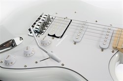 ROCKDALE DS-ST112-WH электрогитара, форма стратокастер, цвет белый - фото 85905