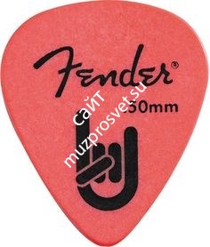 FENDER Rock-On Touring Picks, 351 Shape .50 MM, Red, 72 Count медиатор 0.50мм, цвет красный (упакованы по 72 шт) - фото 86061
