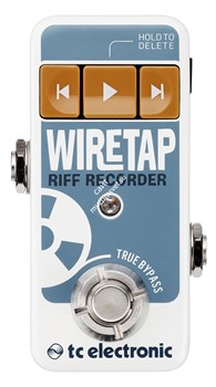 TC Electronic WireTap Riff Recorder напольный гитрарный рекордер, время записи до 8 часов - фото 86231