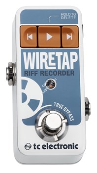 TC Electronic WireTap Riff Recorder напольный гитрарный рекордер, время записи до 8 часов - фото 86232