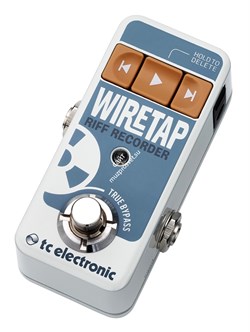 TC Electronic WireTap Riff Recorder напольный гитрарный рекордер, время записи до 8 часов - фото 86233