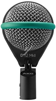 AKG D112 MKII инструментальный динамический микрофон для бас бочки и басовых инструментов - фото 86235
