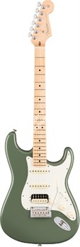 FENDER AM PRO STRAT HSS SHAW MN ATO электрогитара American Pro Stratocaster, HSS, цвет антик олив, кленовая накладка грифа - фото 86536