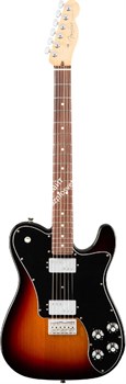 FENDER AM PRO TELE DLX SHAW RW 3TSB электрогитара American Pro Telecaster Deluxe, цвет соник грэй, палисандровая накладка грифа - фото 86671