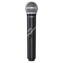 SHURE BLX1288E/MX53 M17 662 - 686 MHz двухканальная радиосистема с головным микрофоном MX153 и ручным передатчиком SM58 - фото 87011
