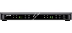 SHURE BLX188E/CVL M17 662-686 MHz двухканальная радиосистема с двумя петличными микрофонами CVL-B/C - фото 87105