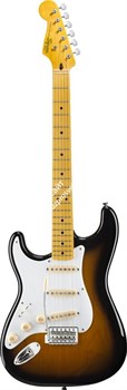FENDER SQUIER CLASSIC VIBE STRATOCASTER® '50S LEFT-HANDED MAPLE FINGERBOARD 2-COLOR SUNBURST электрогитара Classic Vibe '50s S - фото 87123