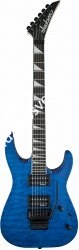 JACKSON JS Series Dinky™ Arch Top JS32Q, Rosewood Fingerboard, Transparent Blue Электрогитара, серия JS - Dinky™ - фото 88223