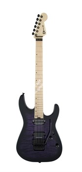 CHARVEL PM DK24 HH FR MPL - TR P BRST Электрогитара, цвет пурпурный санберст - фото 88615