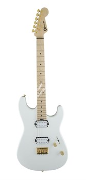 CHARVEL PM SD1 HH HT MPL - SN WHT Электрогитара, цвет белый - фото 88645