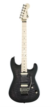 CHARVEL PM SD1 HH FR MPL - STN BLK Электрогитара, цвет черный матовый - фото 88655