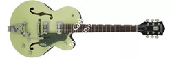 Gretsch G6118T-SGR Players Edition Anniv. String-Thru Bigsby, Filter'Tron, 2-TSmoke Green Электрогитара п/а, цв. дымчато-зеленый - фото 89301
