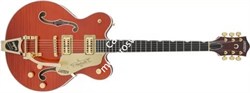 Gretsch G6620TFM Players Edition Nashville Center-Block Double Cut., Bigsby, Tiger Flame Maple, Orange Электр. гит., цв. оранж - фото 89313