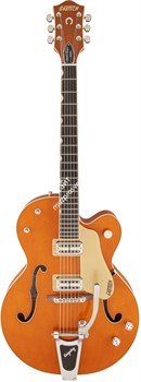 Gretsch G6120SSLVO Brian Setzer Nashville, Bigsby, TV Jones, Vintage Orange Stain, Lacquer Электрогитара п/а, цв. винтаж оранж - фото 89337