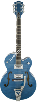 Gretsch G6120SH-HBLU Brian Setzer 2-Tone Hot Rod, Bigsby, TV Jones Pickups, Harbor Blue Электрогитара полуакуст., цв. синий - фото 89348