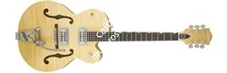 Gretsch G6120SH-BLND Brian Setzer Hot Rod with Bigsby, TV Jones Setzer Pickups, Blonde Электрогитара полуакустическая, цв. белый - фото 89360