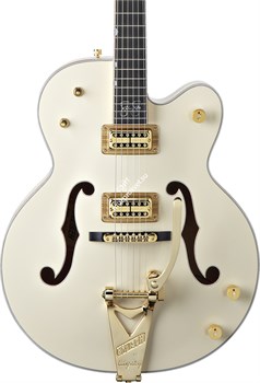 Gretsch G6136-1958 Stephen Stills Signature White Falcon, Bigsby, Ebony F-board, Aged White Электрогитара полуакуст., цв. белый - фото 89402