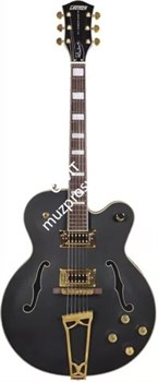 Gretsch G5191BK Tim Armstrong Signature Electromatic Hollow Body, Flat Black Электрогитара полуакустическая, цв. черный - фото 89512
