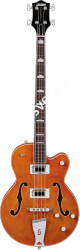 Gretsch G5440LSB Electromatic Hollow Body 34' Long Scale Bass, RW F-board, Orange Бас-гитара полуакустическая, цв. оранжевый - фото 89524
