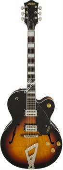 Gretsch G2420 Streamliner Hollow Body, Aged Brooklyn Burst Электрогитара полуакустическая, цвет санберст - фото 89532
