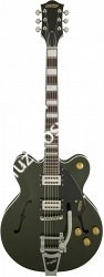 Gretsch G2622T Streamliner Center Block, Bigsby, Broad'Tron Pickups, Torino Green Электрогитара полуакустическая, цвет темн. зел - фото 89533