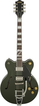 Gretsch G2622T Streamliner Center Block, Bigsby, Broad'Tron Pickups, Torino Green Электрогитара полуакустическая, цвет темн. зел - фото 89534