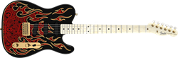FENDER James Burton Telecaster, Maple Fingerboard, Red Paisley Flames Электрогитара - фото 89625
