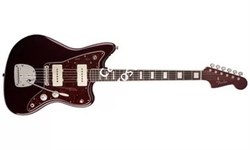 FENDER Troy Van Leeuwen Jazzmaster, Bound Rosewood Fingerboard, Oxblood Электрогитара - фото 89636