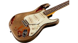 Fender Custom Shop Rory Gallagher Signature Stratocaster Relic, Rosewood Fingerboard, 3-Color Sunburst Электрогитара - фото 89779