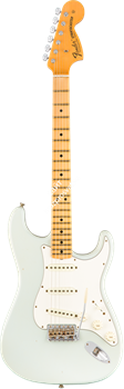Fender Custom Shop 1969 Journeyman Relic Stratocaster, Maple Fingerboard, Faded Aged Sonic Blue Электрогитара - фото 89980