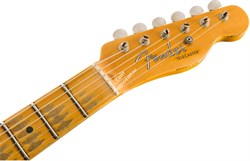 Fender Custom Shop 1953 Heavy Relic Telecaster, Maple Fingerboard, Wide-Fade 2-Color Sunburst Электрогитара - фото 89991