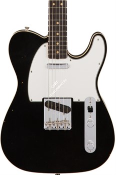 Fender Custom Shop 1963 Journeyman Relic Telecaster Custom, Rosewood Fingerboard, Aged Black Электрогитара - фото 90021