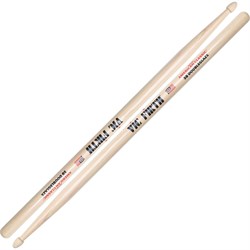 VIC FIRTH 5BDG American Classic® 5B DoubleGlaze -- Double Coat of Lacquer Finish барабанные палочки 5B, орех, деревянный наконеч - фото 90186