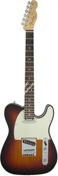 FENDER American Elite Telecaster®, Ebony Fingerboard, 3-Color Sunburst электрогитара, цвет 3х цветный санберст, накладка грифа - фото 90761