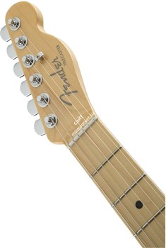 FENDER American Elite Telecaster®, Ebony Fingerboard, Mystic Black электрогитара, цвет черный металлик, накладка грифа черное д - фото 90767