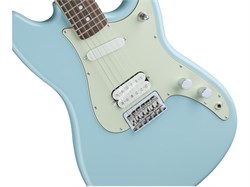 FENDER DUO SONIC HS PF DNB электрогитара DUO SONIC HS, цвет дафне блу, накладка грифа Пао Ферро - фото 90804