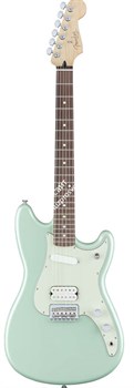 FENDER DUO SONIC HS PF SFP электрогитара DUO SONIC HS, цвет серф грин, накладка грифа Пао Ферро - фото 90810
