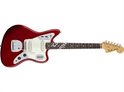 FENDER CLSC PLYR JAGUAR SPECIAL PF CAR электрогитара, цвет красный, накладка грифа Пао Ферро - фото 90876