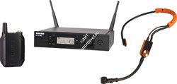 SHURE GLXD14RE/SM31 рэковая цифровая радиосистема GLXD Advanced с головным микрофоном SM31FH, 2.4 GHz - фото 91032