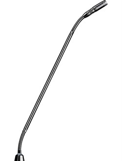 SHURE MX415RLPDF/C конференц. микрофон кардиоидный Dualflex, на 'гусиной шее' 15' без предусилителя, кольцо подсветки, черный. - фото 91454