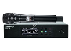 SHURE QLXD24E/K8B G51 вокальная радиосистема с ручным передатчиком KSM8, частоты 470-534 MHz - фото 91578