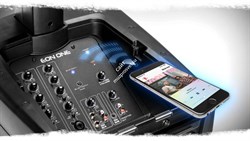 JBL EON ONE активная портативная система. Мощность 380Вт, НЧ 1x10", ВЧ 6x2" - конфигурация линейного массива, макс SPL 118дБ, Bluetooth-аудио, 6-канальный микшерный пульт. 19кг - фото 9160
